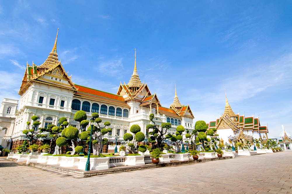 Step into Thailand’s royal heritage at the Grand Palace and Jade Buddha Temple